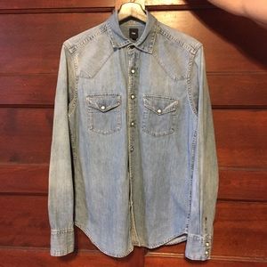 GAP Western Chambray Shirt