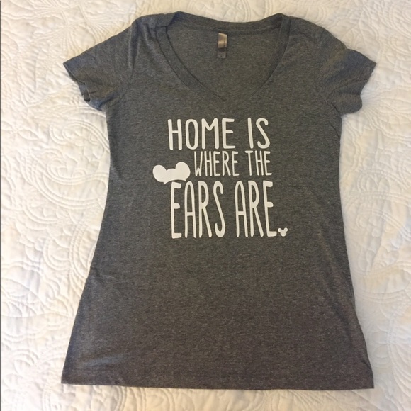 Disney Tops - Disney “Home is where the ears are” T-Shirt