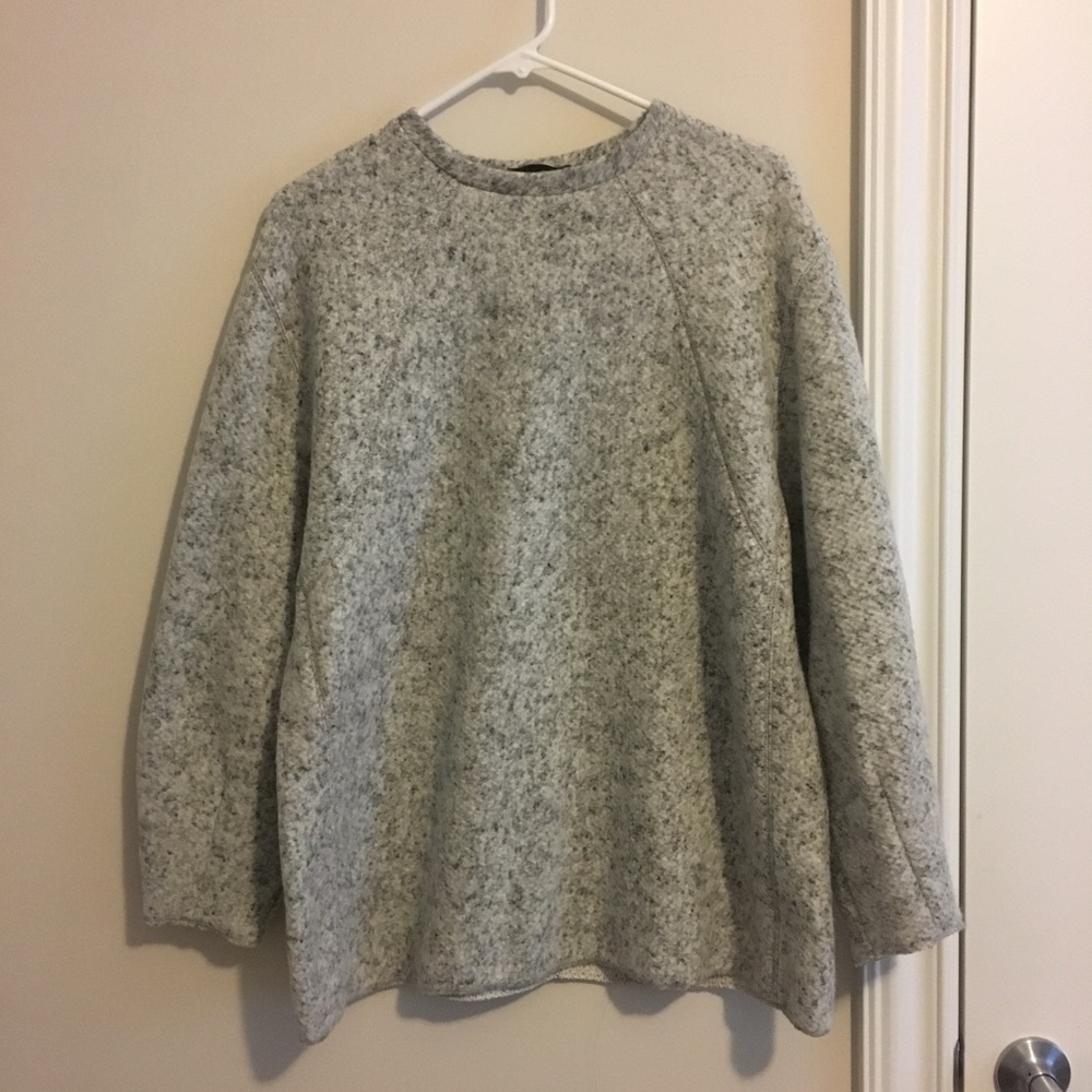 Zara slouchy crewneck