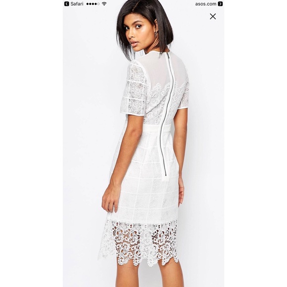 whistles white dress