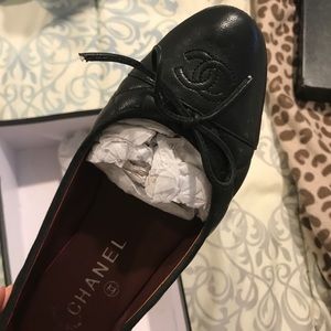 Size 35 chanel flats (size 4.5 kids us)