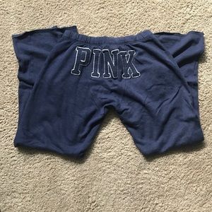 Navy PINK victoria’s secret sweatpants