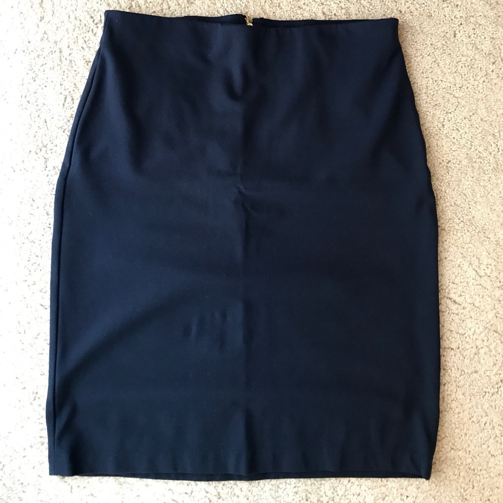 Women's Dark Blue Pencil Skirt sz 14 philosophy
