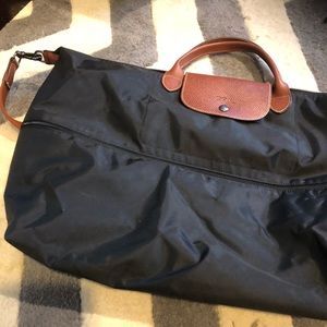 Longchamp black duffle