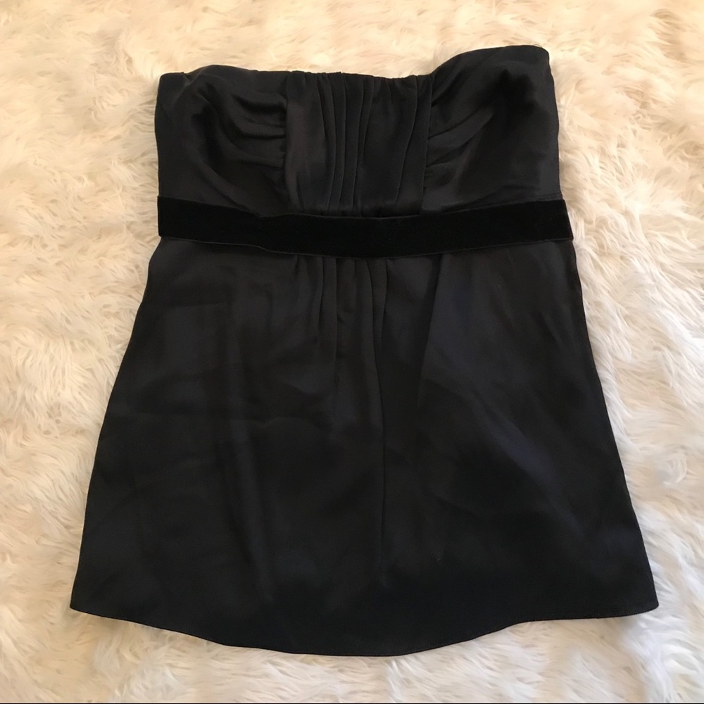 Banana Republic Satin Tie Back top 8