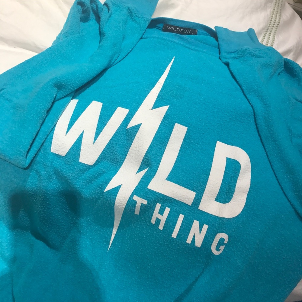 Wild fox wild thing sweatshirt