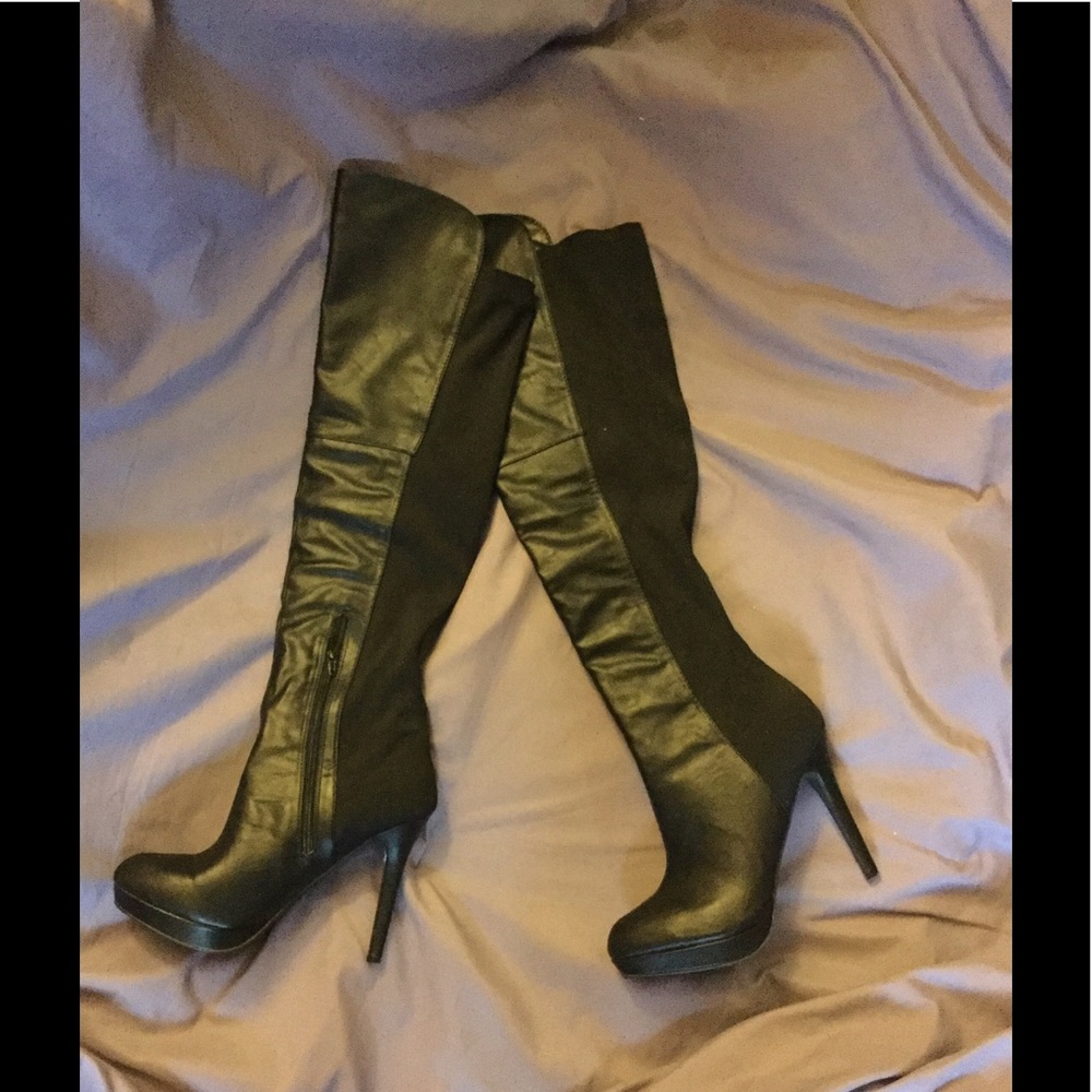 Thigh high boots