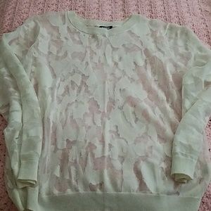 ♡Tildon sheer sweater.