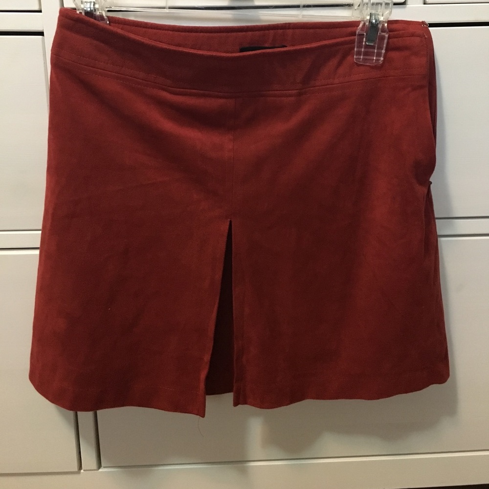 Suede Skirt