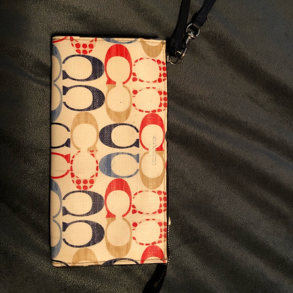 Coach Zip Around Wallet