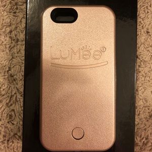 Rose gold Lumee case iPhone 6