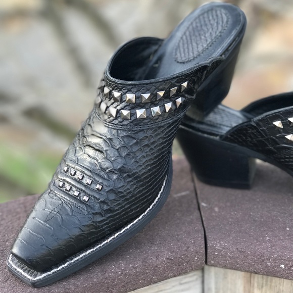 cowboy mules shoes