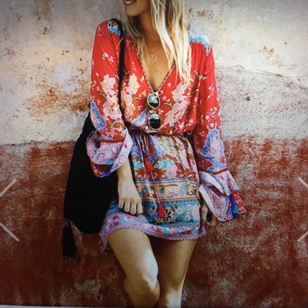 Spell Lotus Play dress size L New with tag