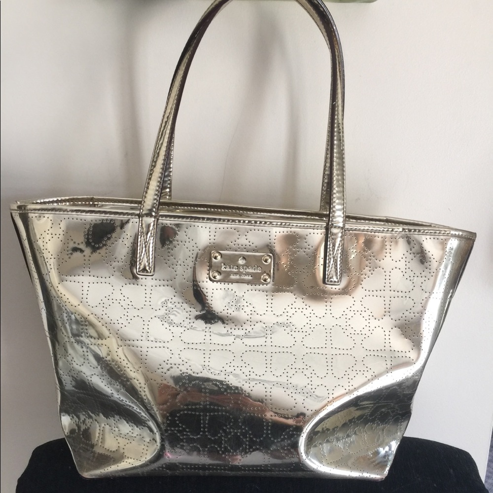 Kate Spade Silver Tote