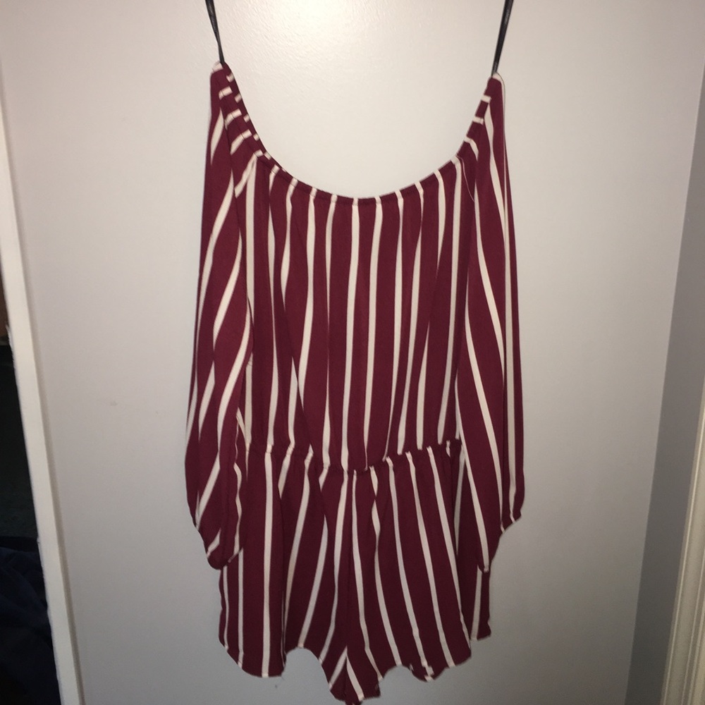 Off the shoulder romper