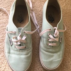 Vans Classic Authentic - Light Teal Green