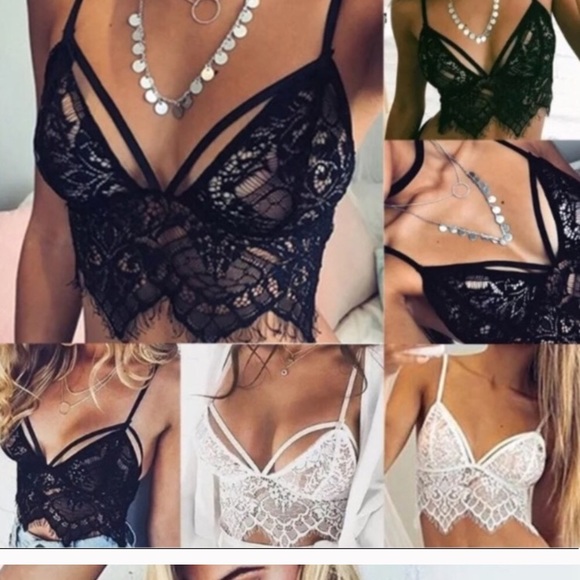 Black Lace Bralette🌺 - Picture 3 of 5