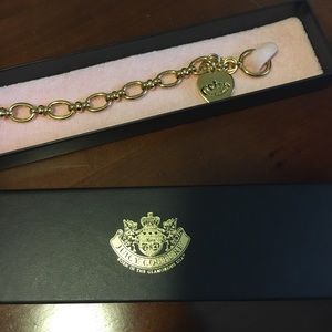 Gold Juicy Couture Charm Bracelet