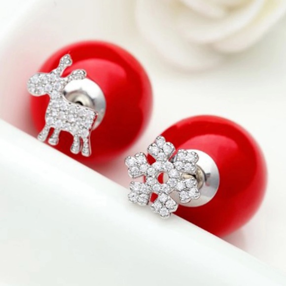 4/$20 -- Winter Ornament Earrings - Picture 1 of 5
