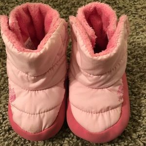 Little girls North Face Booties