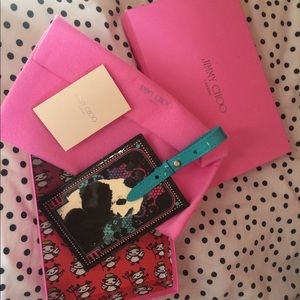 Jimmy Choo x Rob Pruitt Luggage Tag