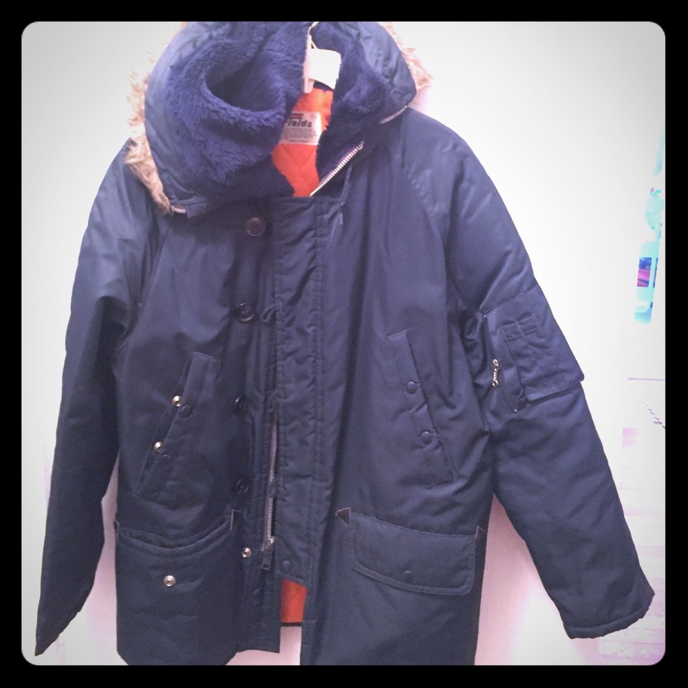 Vintage 1970s men's parka. Stranger Things!