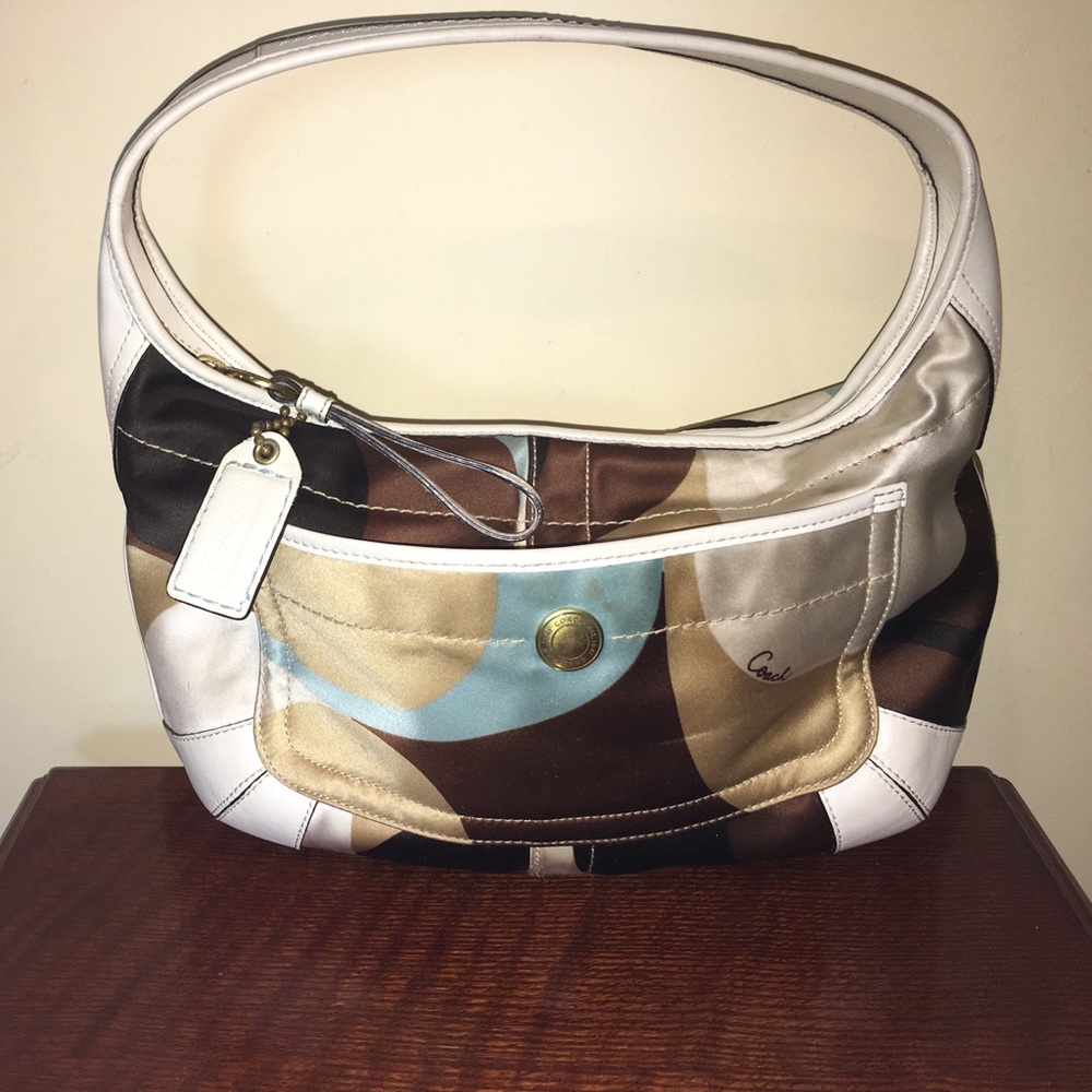 Coach Bag  multicolor small hobo