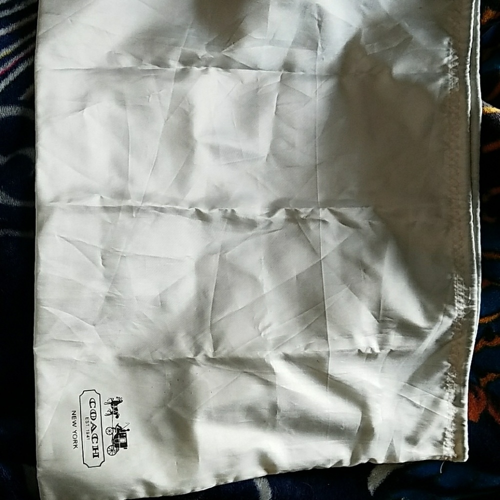Coach dust bag