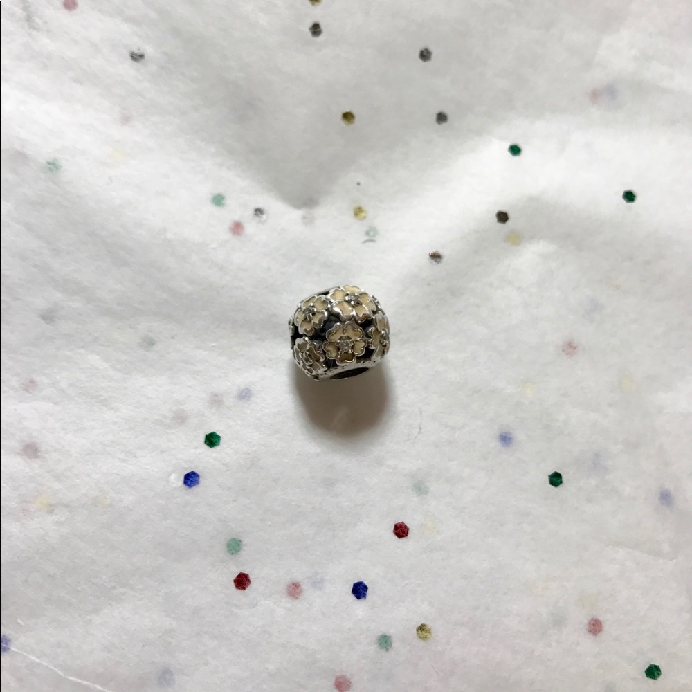 Floral Pandora Charm