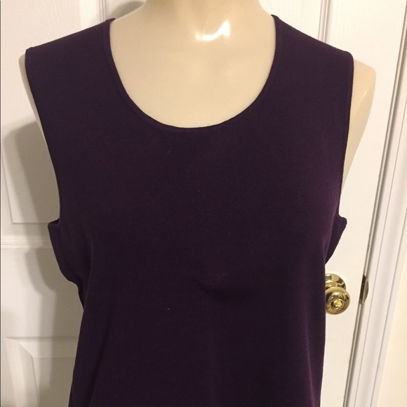 Petite Sleeveless Sweater - Picture 1 of 3