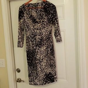 Ralph Lauren Ruched Dress - Size 8