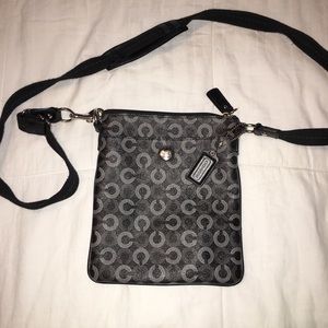 Black coach crossbody
