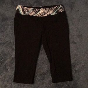 Crop workout pants