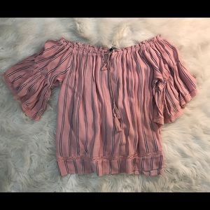 Off the shoulders top