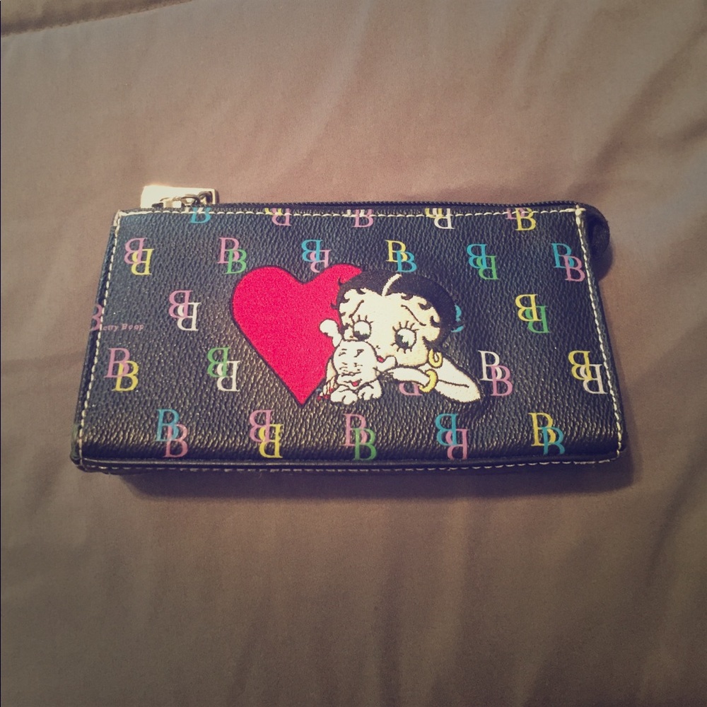 Betty Boop hand clutch