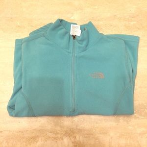 Blue North Face Pullover