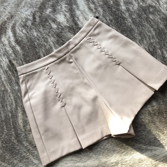 Zara Pants - Zara leather shorts