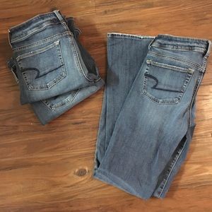 American Eagle boot cut jeans (Size: 4)