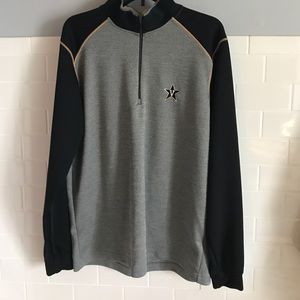 Men’s Vanderbilt, size large 1/4th zip jacket