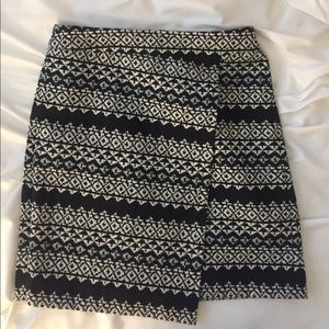 Loft asymmetrical skirt