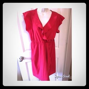 Motherhood Maternity red party dress