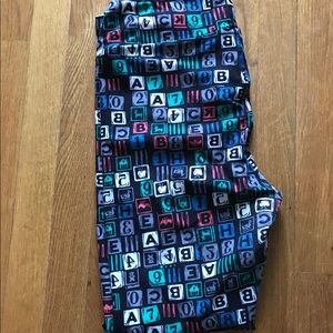 Block T/C Lularoe leggings