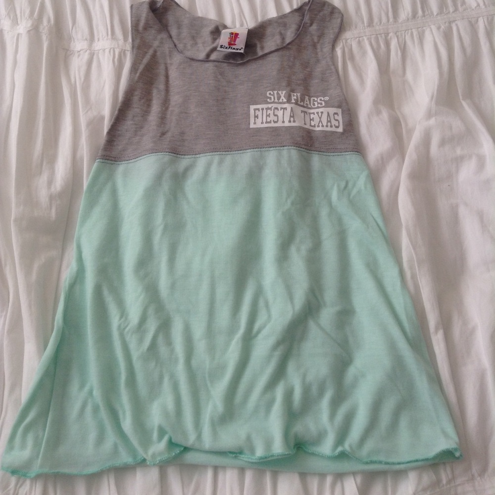 Six Flags Racer back shirt