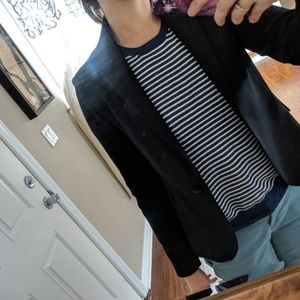 Zara basic black blazer