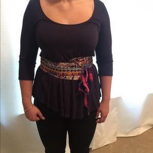 3/4 sleeve with belt from Anthropologie
