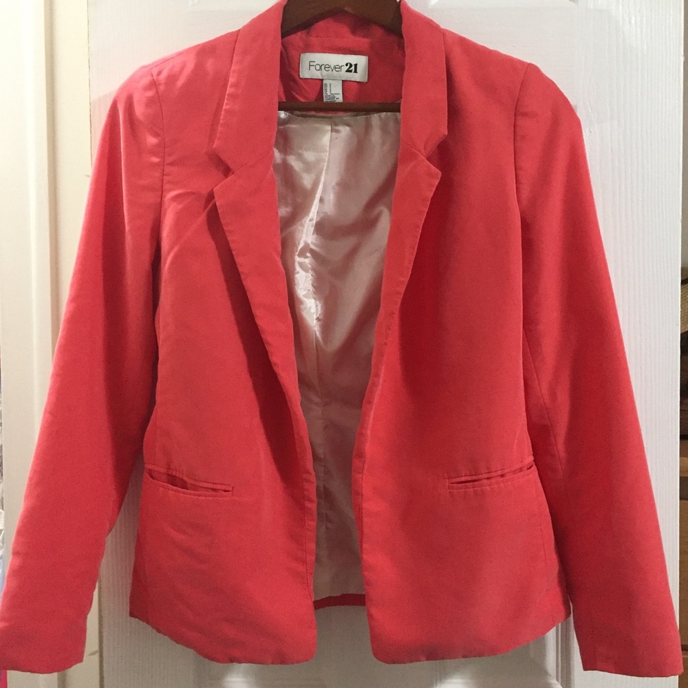Blazer, coral
