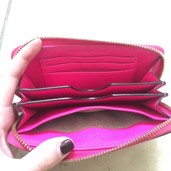 Pink Michael Kors Wallet - Picture 2 of 3