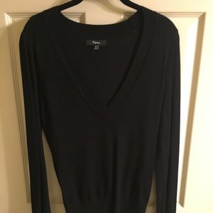 Express Black Long-sleeved Sweater
