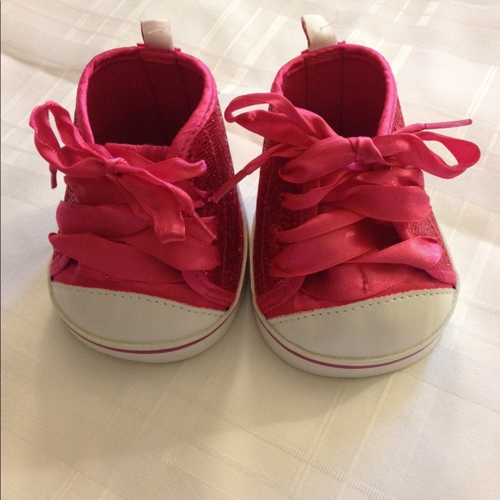 BAB Fuchsia Sequin High -Tops