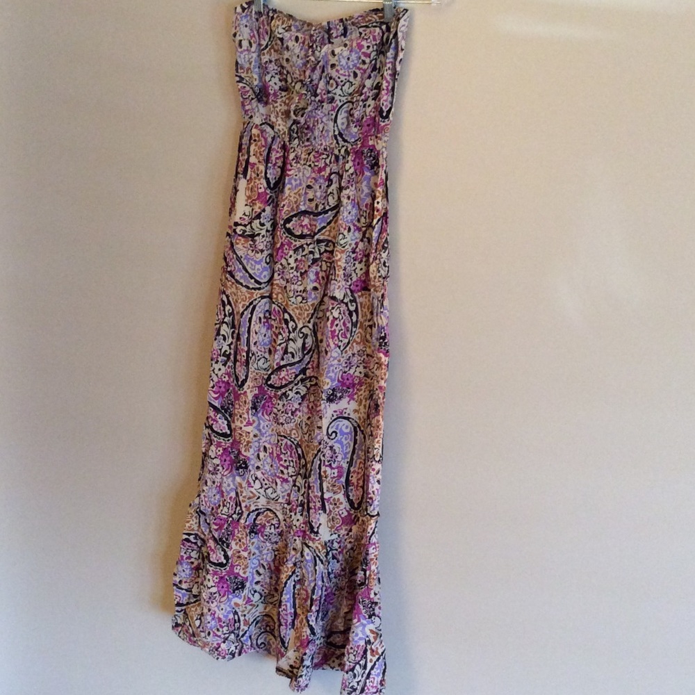 Paisley maxi dress